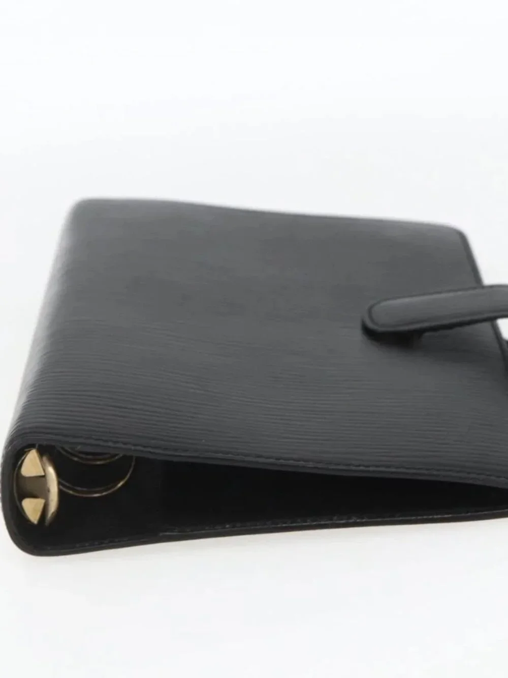 LOUIS VUITTON Epi Agenda MM Day Planner Cover Black R20042 LV Auth BA9435 - Picture 5 of 16